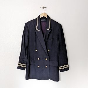 J.G. Hook Vintage Navy Nautical Blazer